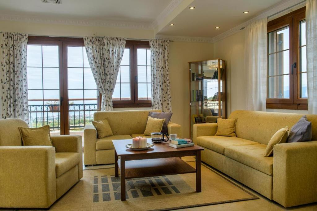 Olympus Pantheon Luxury Villas Лептокария Экстерьер фото