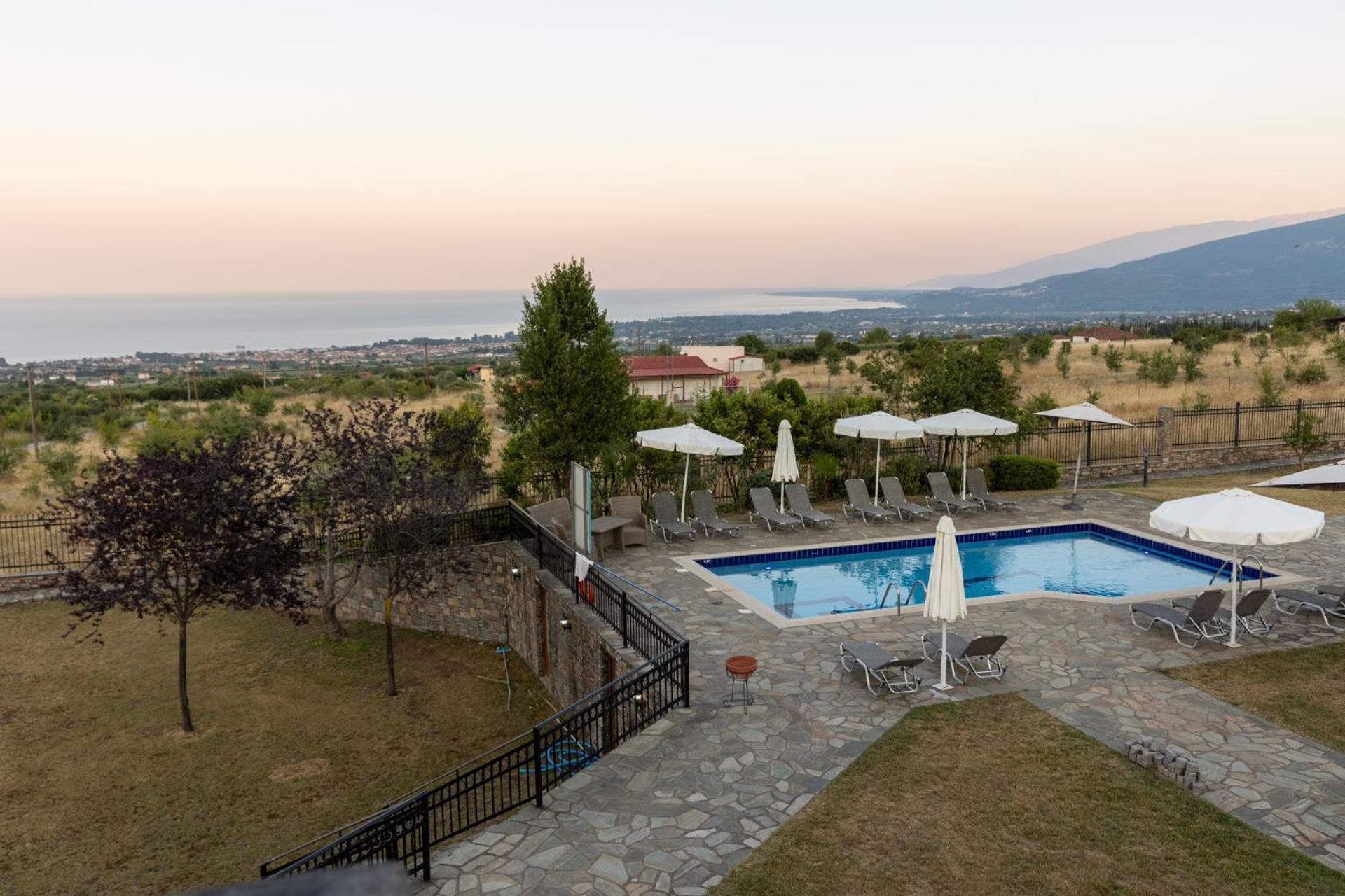 Olympus Pantheon Luxury Villas Лептокария Экстерьер фото
